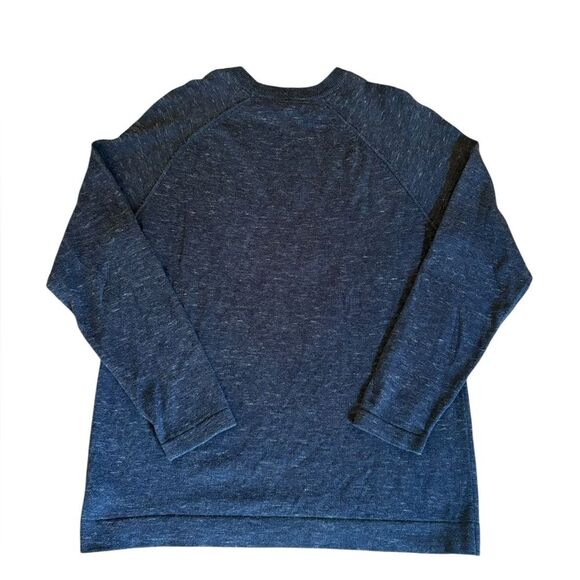 Art Of Rhetoric Cotton Crewneck Sweater Navy Blue Long Sleeve Mens Medium - Picture 2 of 7